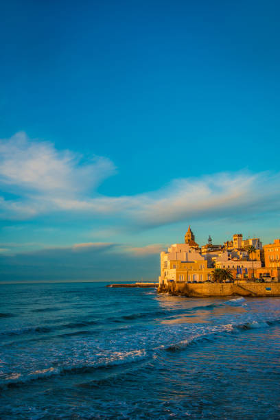 istock Spanish Beach Resort in Barcelona, Spain 1086000482