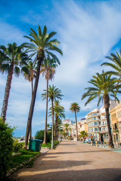 istock Spanish Beach Resort in Barcelona, Spain 1086001284