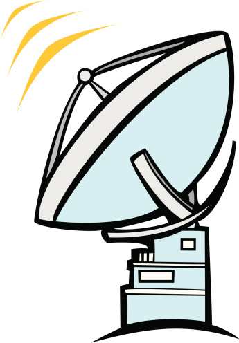 Radio Dish Telescope Stock Illustration - Download Image Now ...