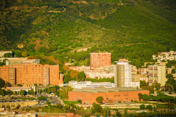 istock City view of Barcelona, Spain 1086009680