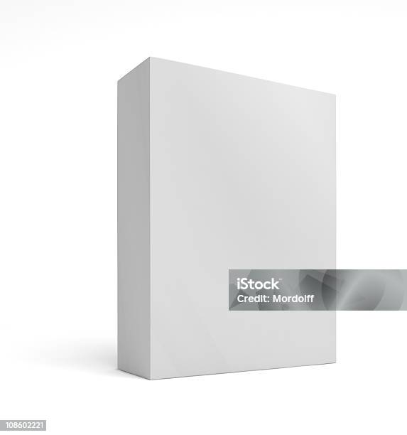 Caja En Blanco Foto de stock y más banco de imágenes de Caja - Caja, Blanco - Color, Software de ordenador