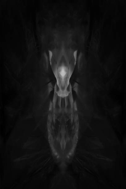 istock Dark Symmetric Shapes Texture Background 1086026624