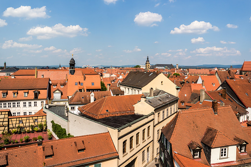 Above the roofs of Bamberg