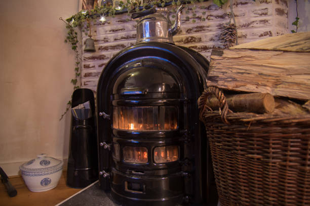 istock Wood Burning stove 1086032532