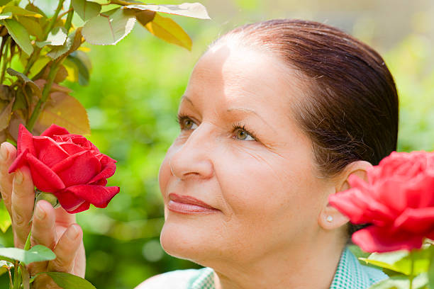 istock Mature woman portrait 108603891