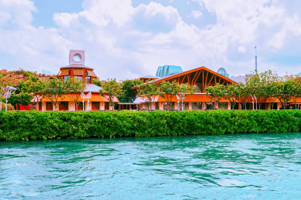 istock Restaurants Sentosa Island in Singapore 1086078340