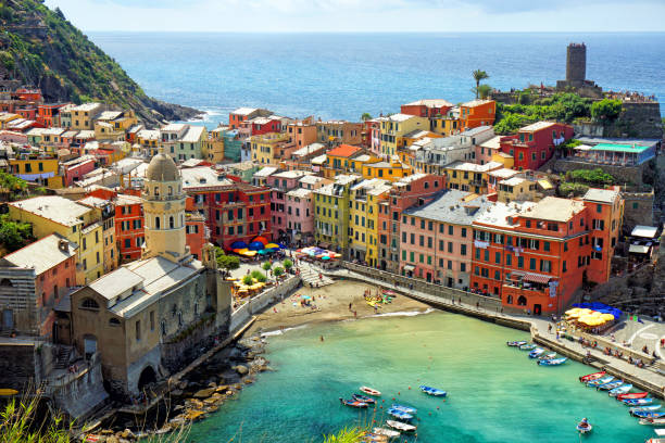 istock Vernazza town in Cinque Terre 1086084660