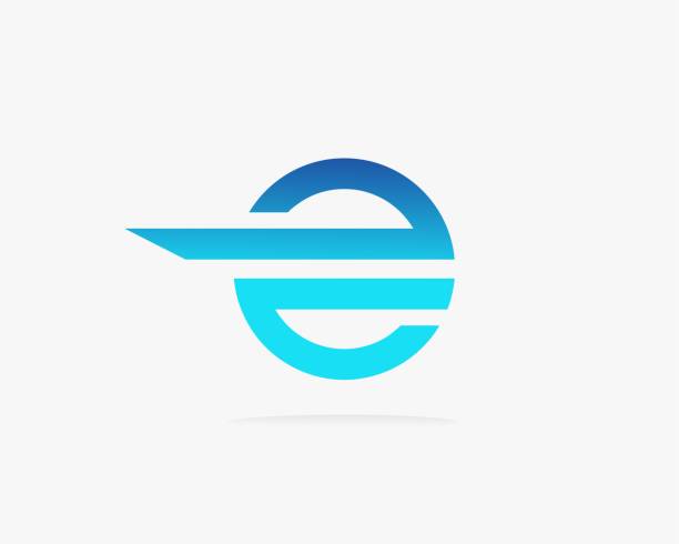 Letter E logo icon design vector sign. Letter E icon alphabet symbol. letter e stock illustrations