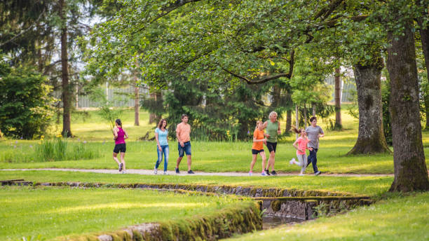 istock An asctive sunny day in the park 1086089652