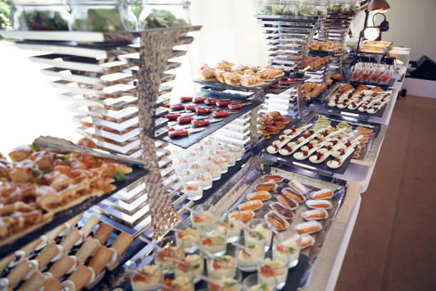 istock The catering wedding buffet for events. Shallow dof 1086093500
