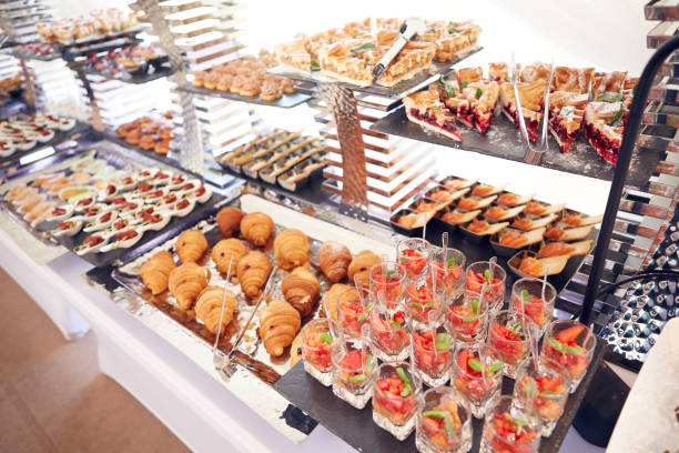 istock The catering wedding buffet for events. Shallow dof 1086093508