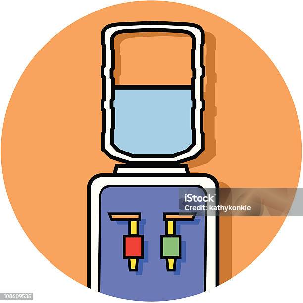 Icône De Refroidisseur Deau Vecteurs libres de droits et plus d'images vectorielles de Affaires - Affaires, Affaires d'entreprise, Boisson