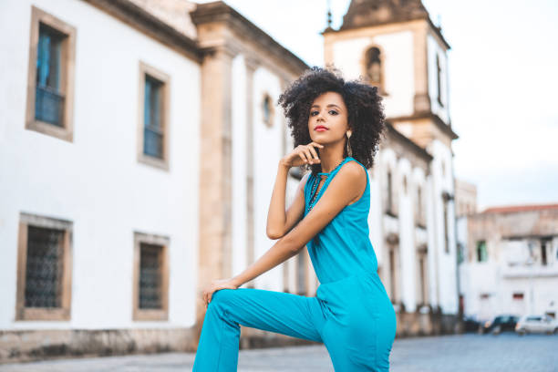 istock Afro fashion model 1086105002