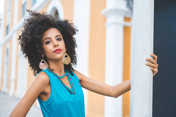 istock Afro fashion model 1086105078