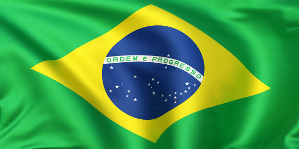 istock Flag of the Brazil 1086118066