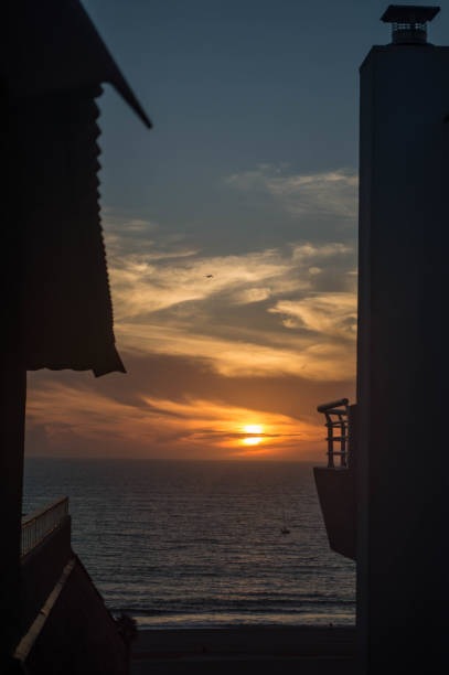 istock Sun sets over the Pacific Ocean in Playa del Rey, CA 1086118144