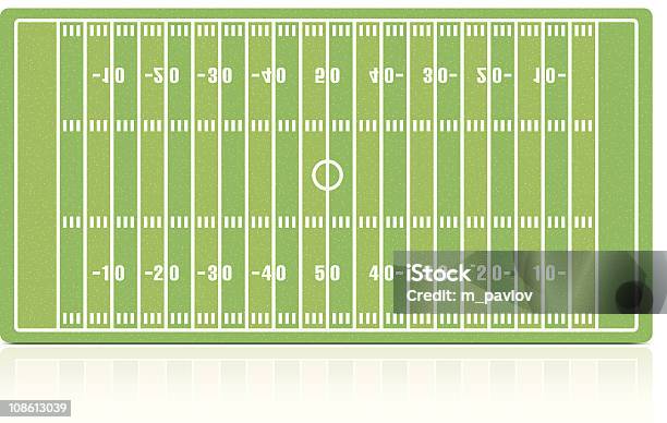 Terrain De Football Américain Dherbe Texture De Bruit Vecteurs libres de droits et plus d'images vectorielles de Icône