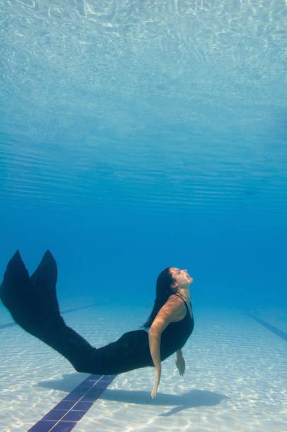 istock Female Model Swimming In Pool 1086136548
