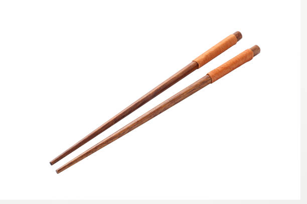 istock Top view of wooden chopsticks 1086149598