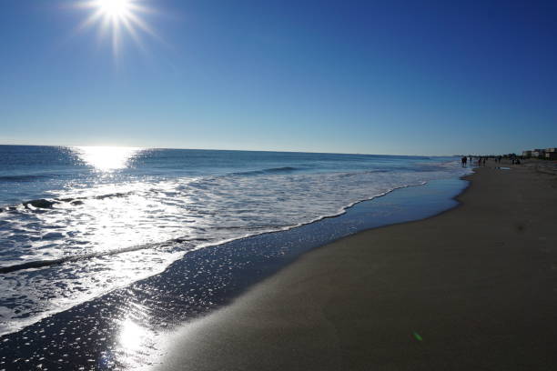 istock Sunbeam Over Cocoa Beach, Florida 1086162546