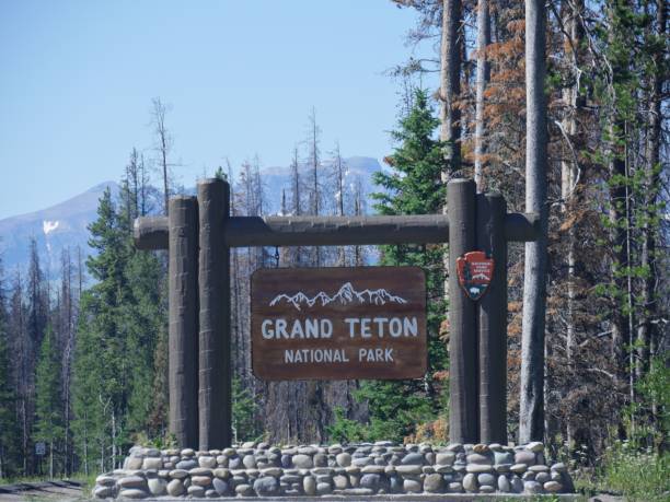 istock Grand Teton National Park sign 1086180592