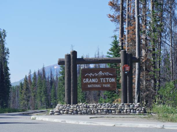 istock Grand Teton National Park sign 1086180594