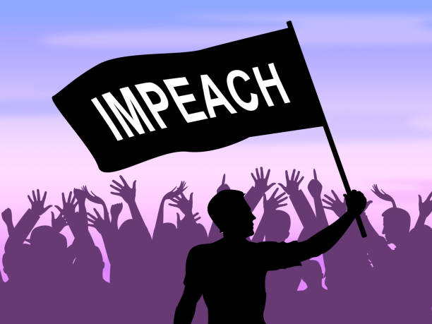 istock Impeachment Protesters To Impeach Corrupt President Or Politician 1086188334