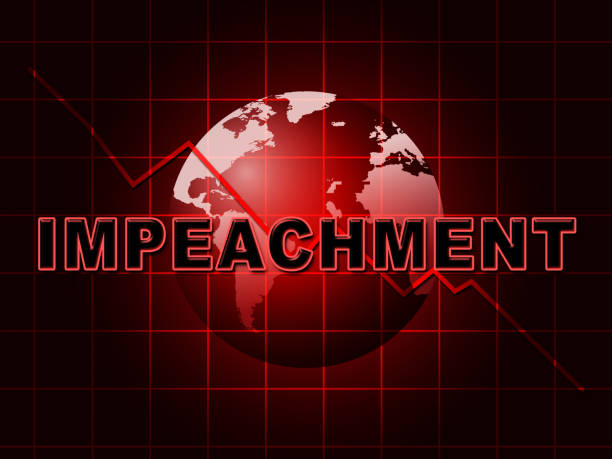 istock Impeachment Warning To Impeach Corrupt President Or Politician 1086190290