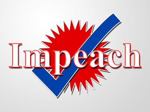 Impeach Agreement To Remove Corrupt President Or Politician. Legal Indictment In Politics.