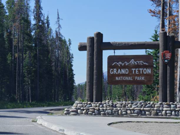 istock Grand Teton National Park sign 1086195204