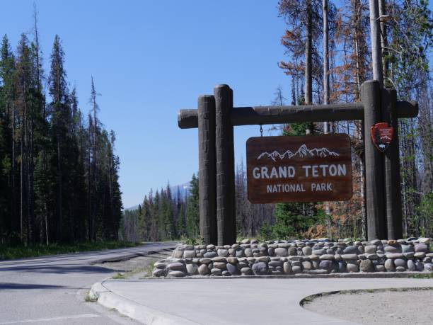 istock Grand Teton National Park sign 1086195214