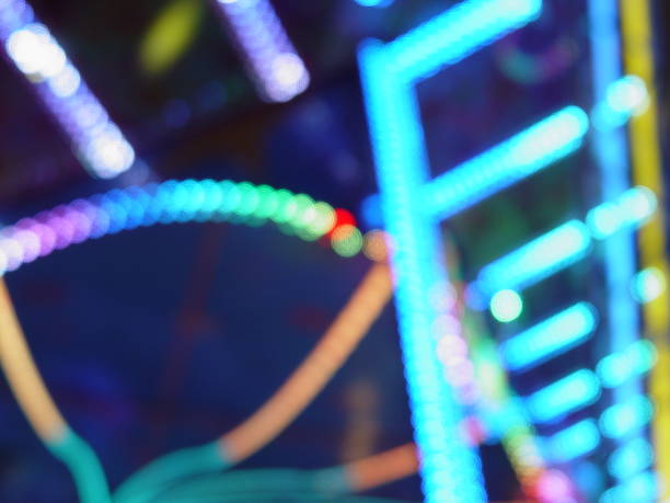 istock Defocused funfair lights 7 1086195356
