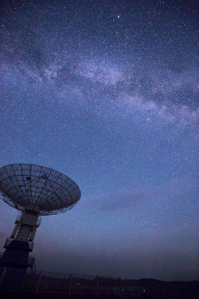 istock Galaxy and radio telescope 1086202852