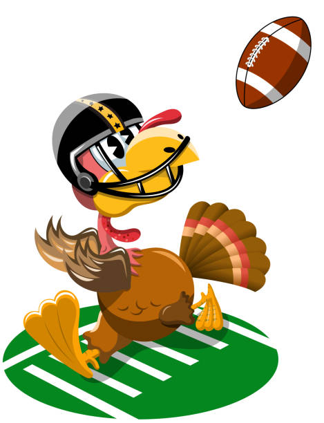 istock Thanksgiving Turkey Playing American Football 1086211390