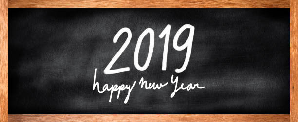 istock retro chalk board horizontal  panoramic background texture with aged brown wood frame and text typography 