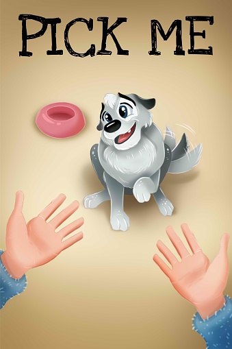 Pilih Aku Anjing Lucu Untuk Diadopsi Poster Untuk Tempat Penampungan Pilih Aku Anjing Lucu Untuk Diadopsi Poster Untuk Tempat Penampungan