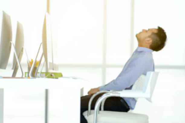 istock Businessman has stressful day at work. 1086232086