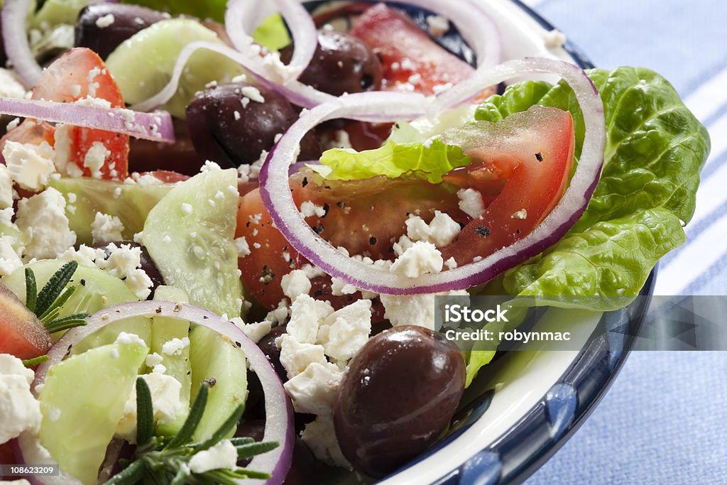 Ensalada griega - Foto de stock de Ensalada griega libre de derechos