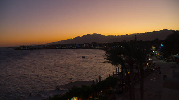 istock Egypt red sea Dahab sunset. 1086233806