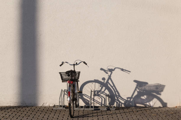 Bicycle in the bike rack