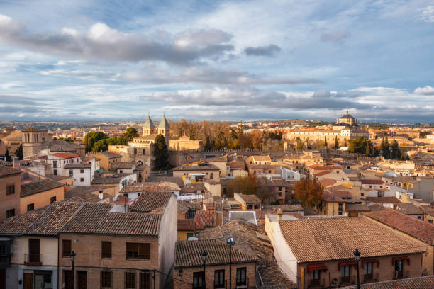 istock Toledo, Spain old town cityscape. 1086251478