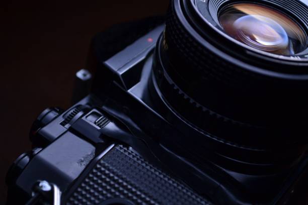 istock Vintage manual 35mm film camera 1086255228