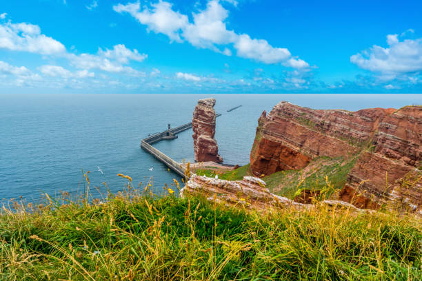 Heligoland on the high seas Heligoland on the high seas helgoland stock pictures, royalty-free photos & images