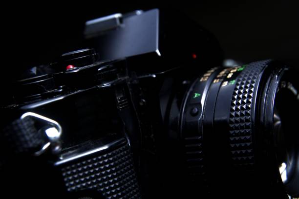 istock Vintage manual 35mm film camera 1086259412