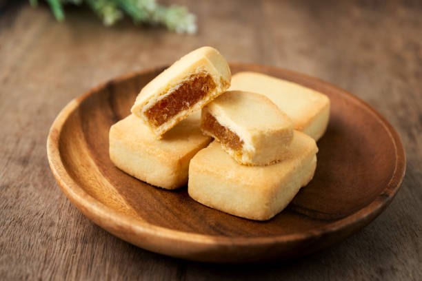 istock Pineapple cake, Taiwan famous dessert. 1086265070