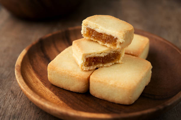 istock Pineapple cake, Taiwan famous dessert. 1086265074