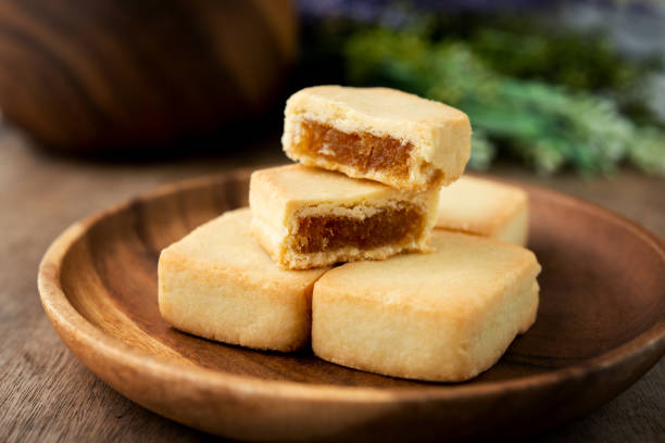 istock Pineapple cake, Taiwan famous dessert. 1086265082
