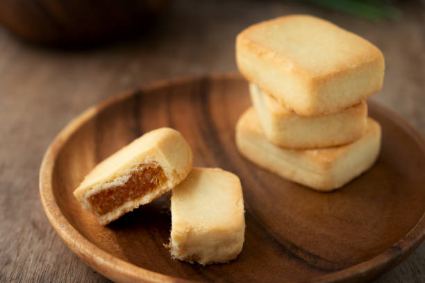 istock Pineapple cake, Taiwan famous dessert. 1086265100