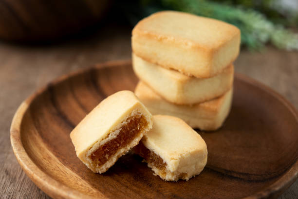 istock Pineapple cake, Taiwan famous dessert. 1086265192