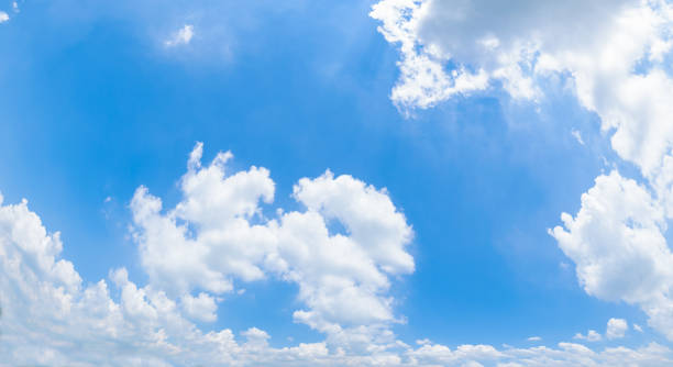 istock Blue sky with white clouds floating in the sky. 1086269862